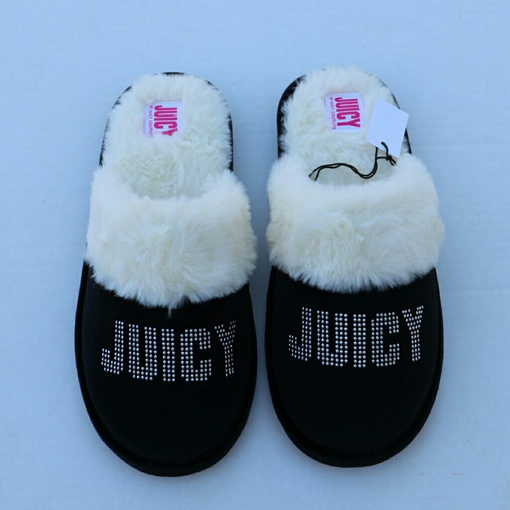 Juicy couture slippers size medium /8